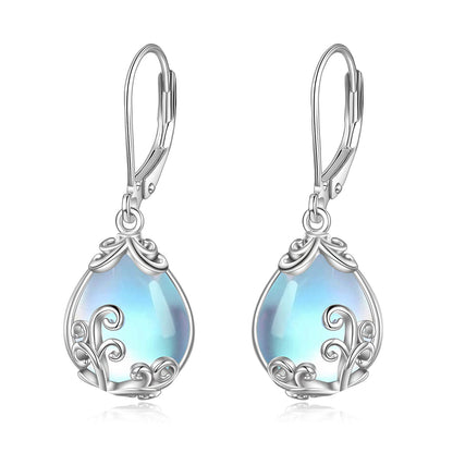 Larimar Teardrop Earrings 925 Silver | Amazon
