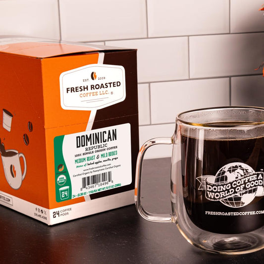 Organic Dominican Coffee Pods (24) | Amazon