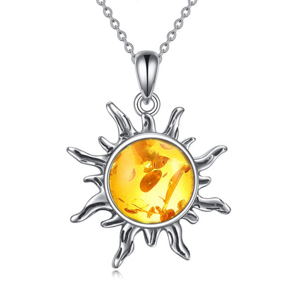 Collana con Sole Larimar | Amazon