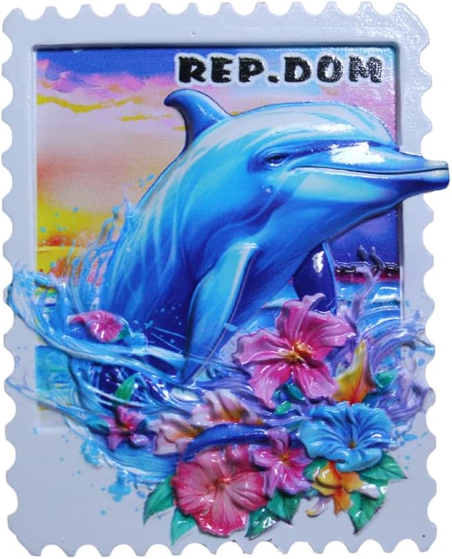 Dominican Resin Fridge Magnet | Amazon