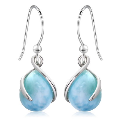 Larimar Dangle Earrings | Amazon