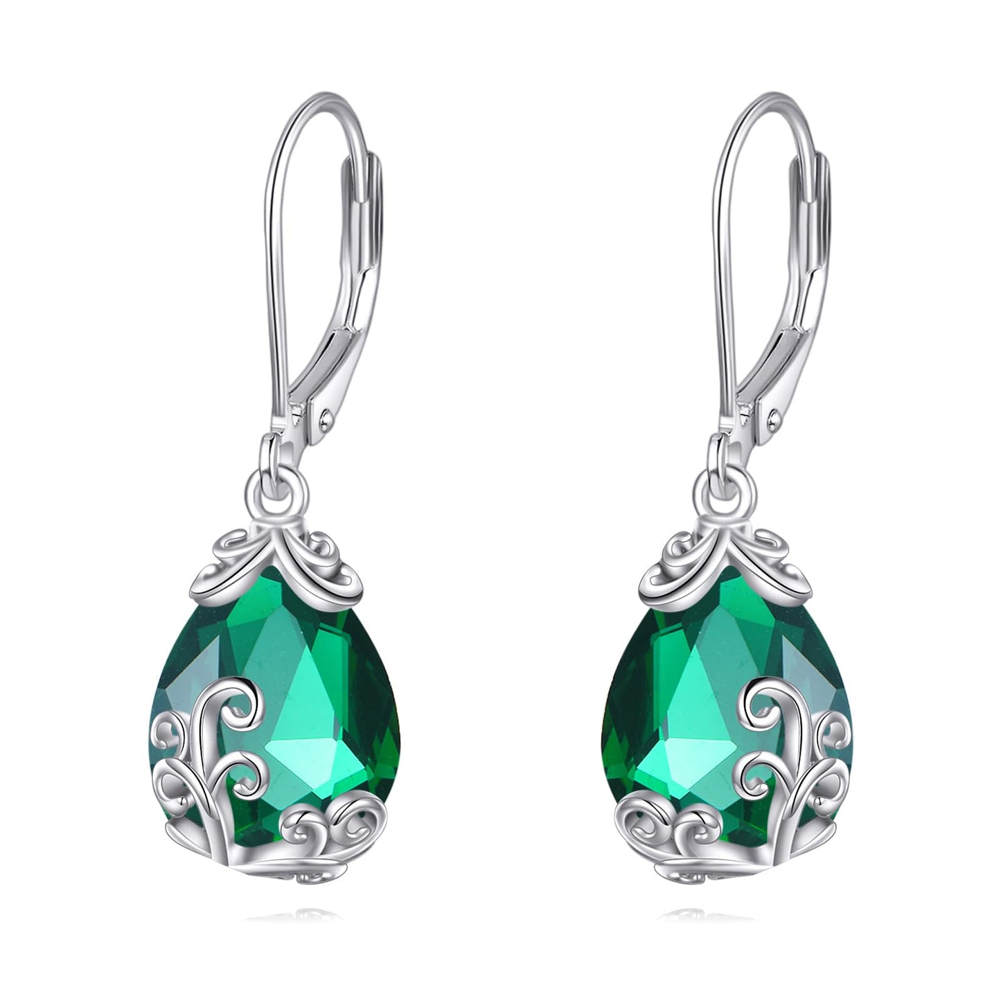 Larimar Teardrop Earrings 925 Silver | Amazon
