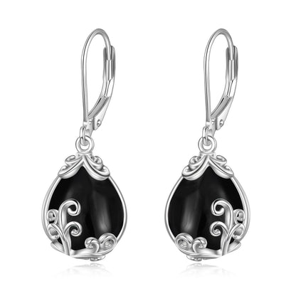 Larimar Teardrop Earrings 925 Silver | Amazon