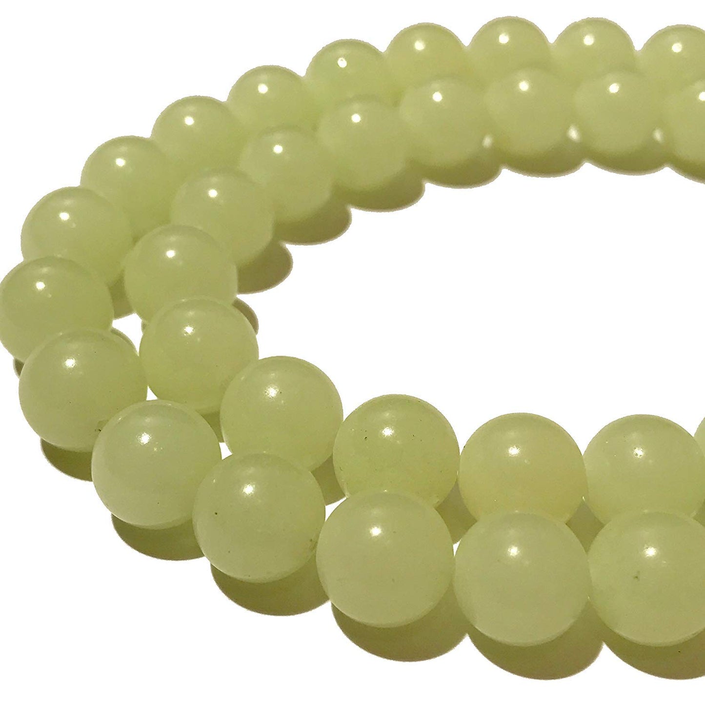 Fil de perles de Larimar 10mm | Amazon