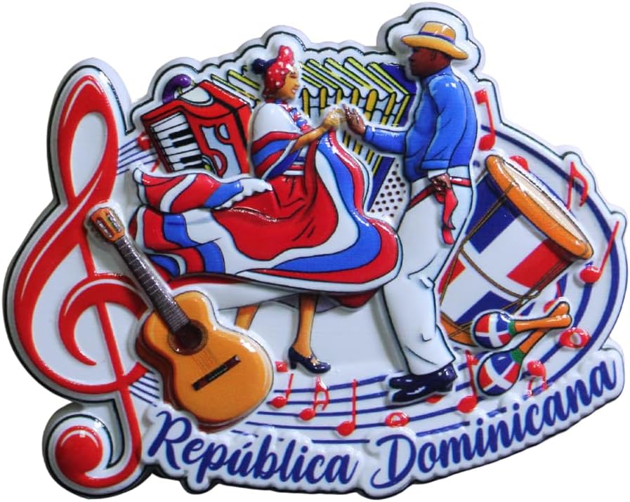 Dominican Resin Fridge Magnet | Amazon