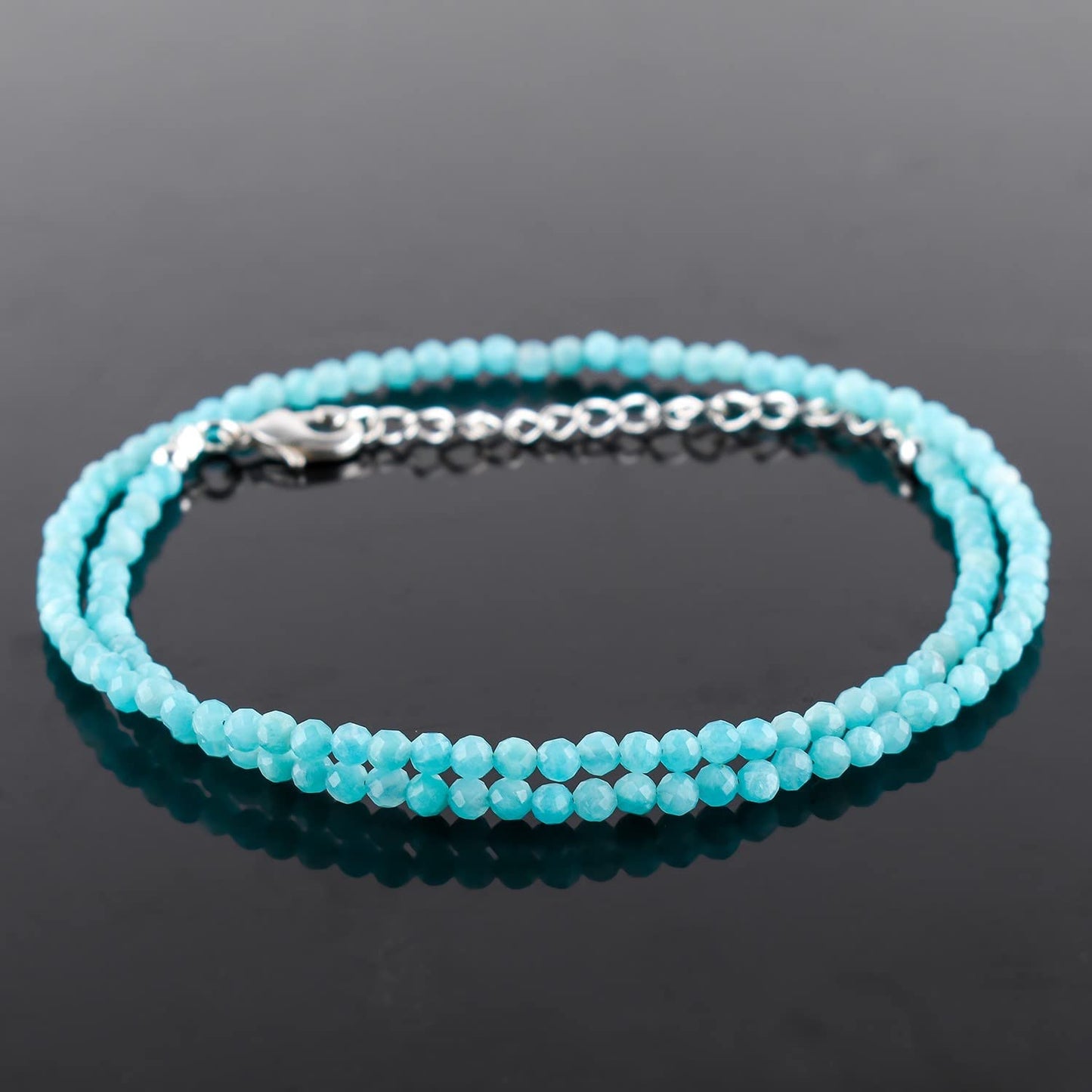 Collana Choker con Perline Larimar | Amazon