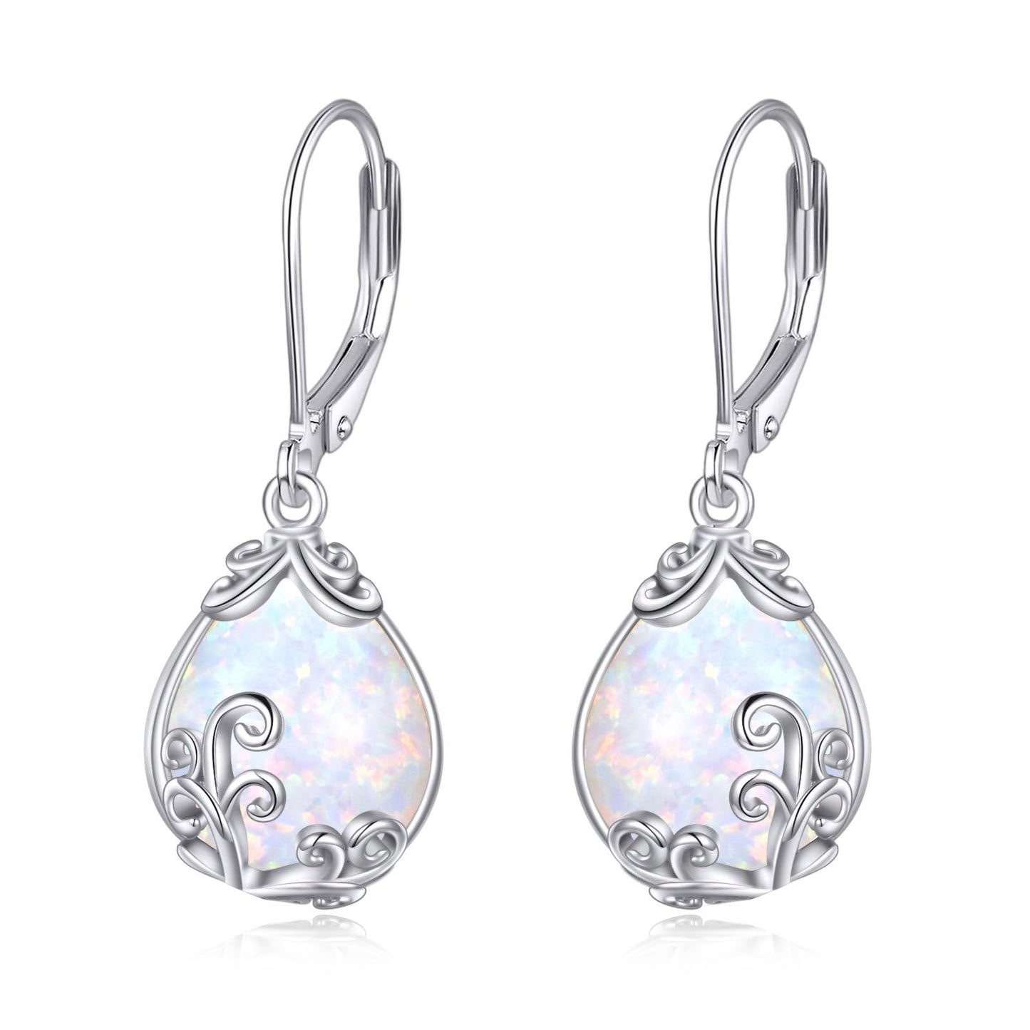 Larimar Teardrop Earrings 925 Silver | Amazon