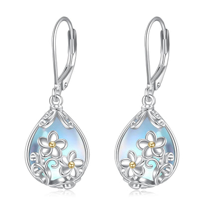 Larimar Teardrop Earrings 925 Silver | Amazon