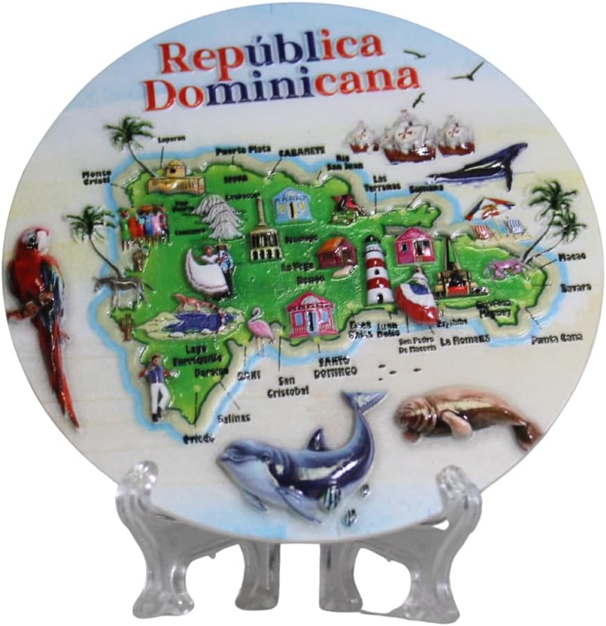 Piatto decorativo dominicano | Amazon