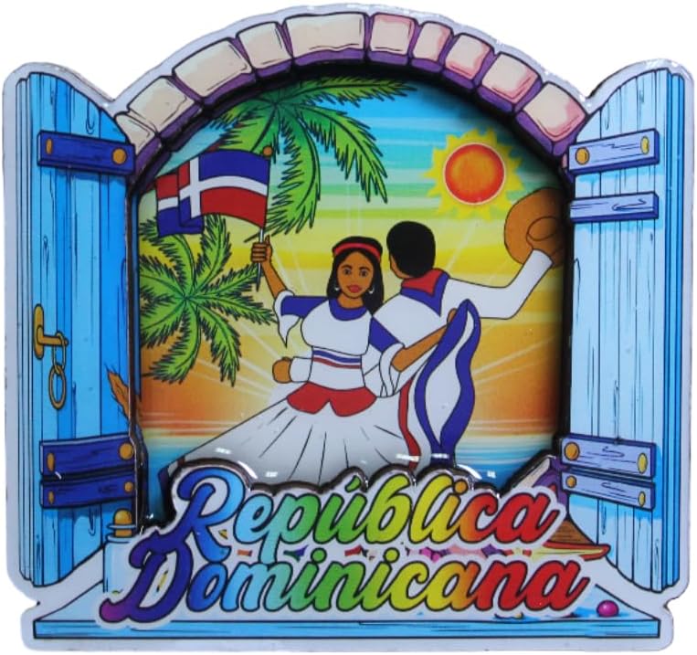 Dominican Resin Fridge Magnet | Amazon