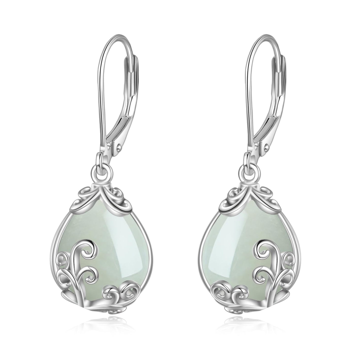 Larimar Teardrop Earrings 925 Silver | Amazon