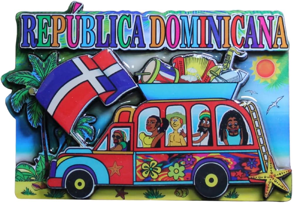 Dominican Resin Fridge Magnet | Amazon