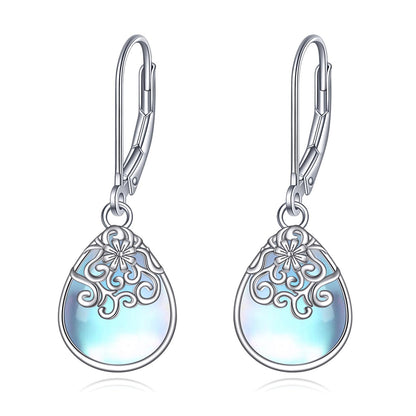 Larimar Teardrop Earrings 925 Silver | Amazon