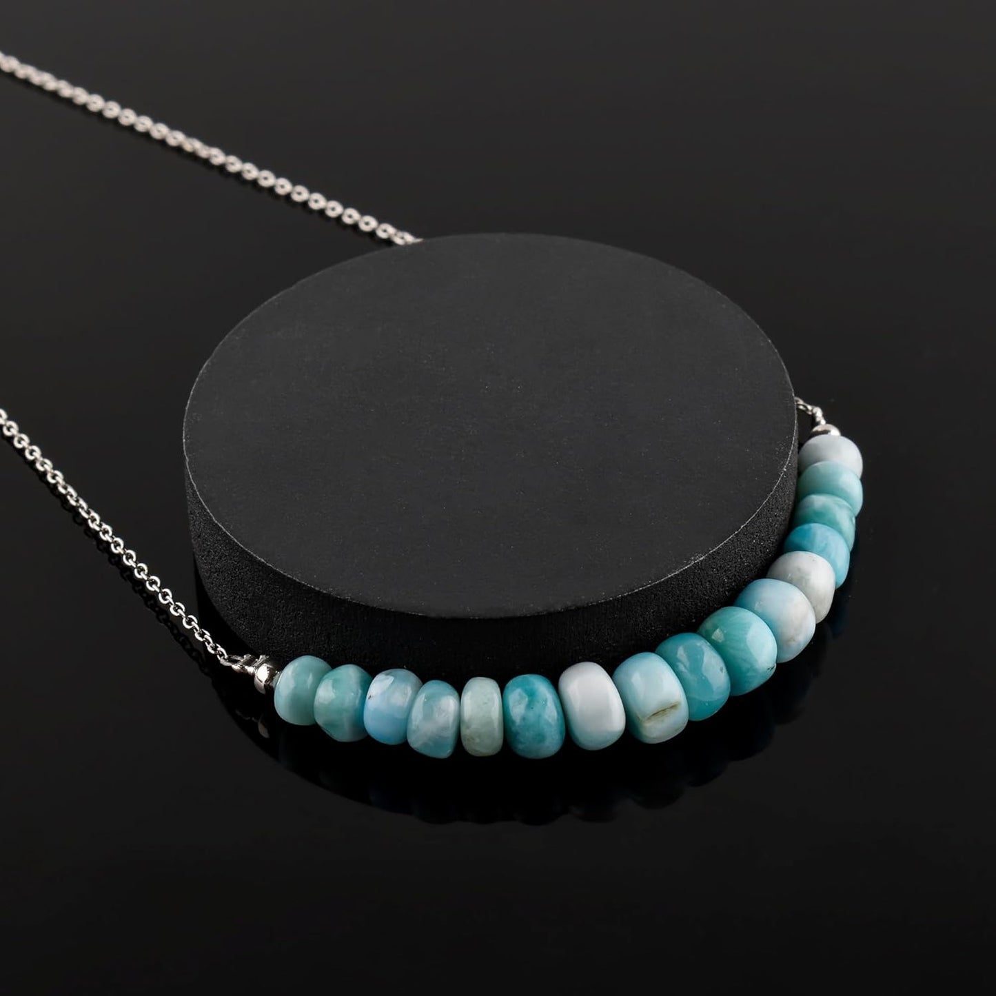 Collana con Barrette di Perline Larimar | Amazon