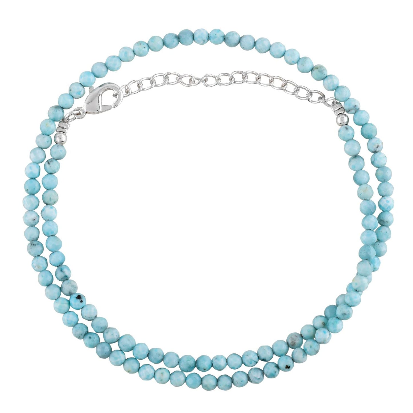 Collana Choker con Perline Larimar | Amazon