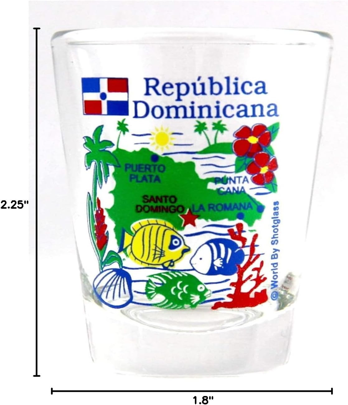 Dominican Shot Glass Set (2) | Amazon