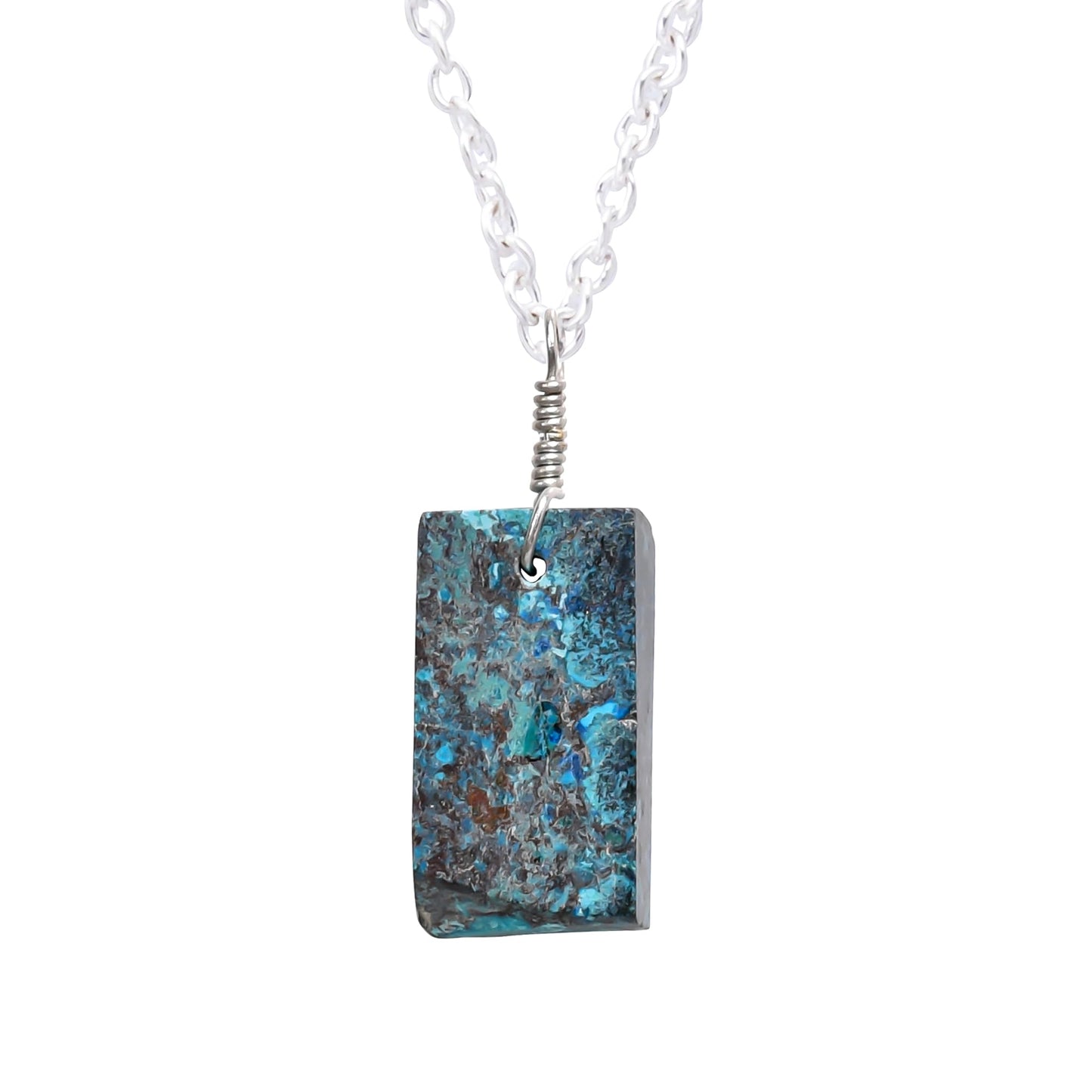 Collana con Pendente Ovale Larimar | Amazon