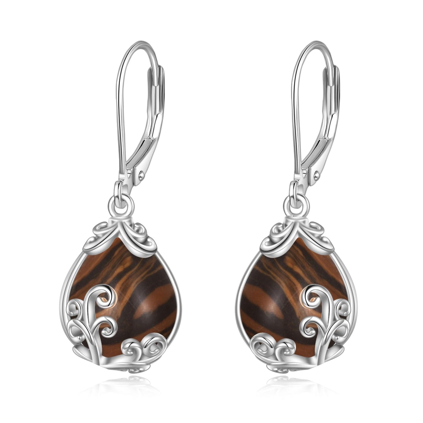 Larimar Teardrop Earrings 925 Silver | Amazon