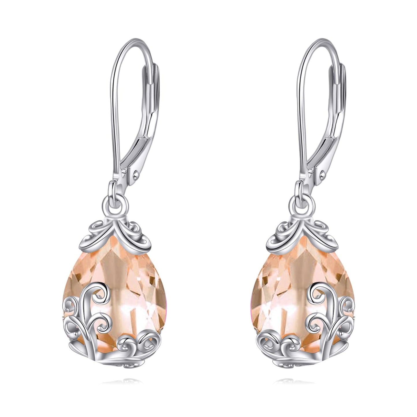 Larimar Teardrop Earrings 925 Silver | Amazon