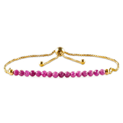 Bracelet coulissant Larimar doré | Amazon