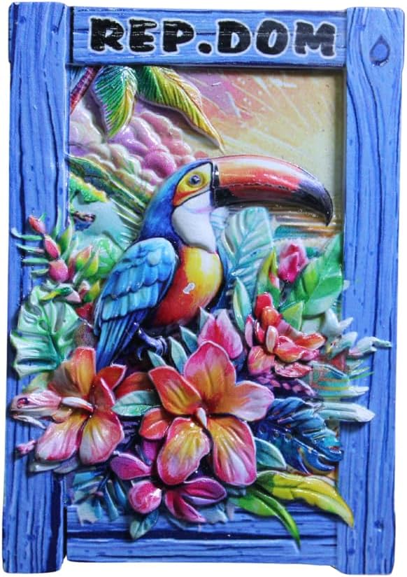Dominican Resin Fridge Magnet | Amazon