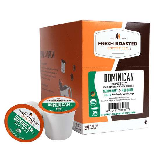 Organic Dominican Coffee Pods (24) | Amazon