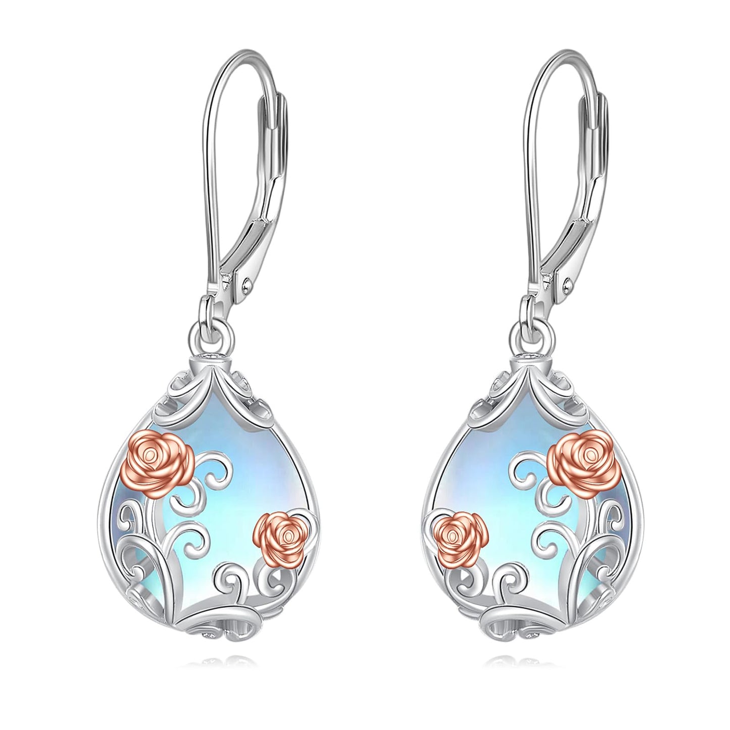 Larimar Teardrop Earrings 925 Silver | Amazon