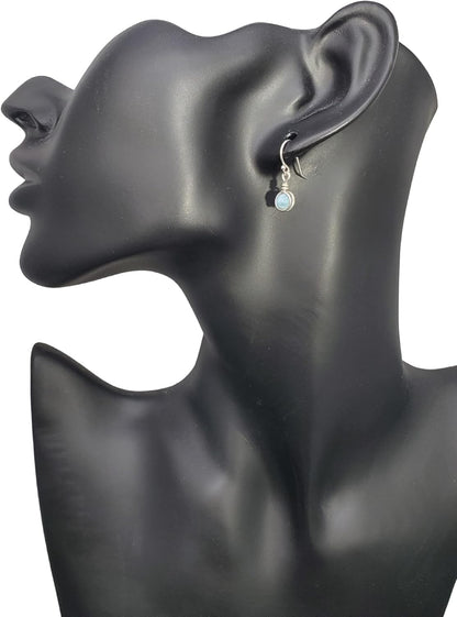 Larimar Drop Earrings 925 Silver | Amazon