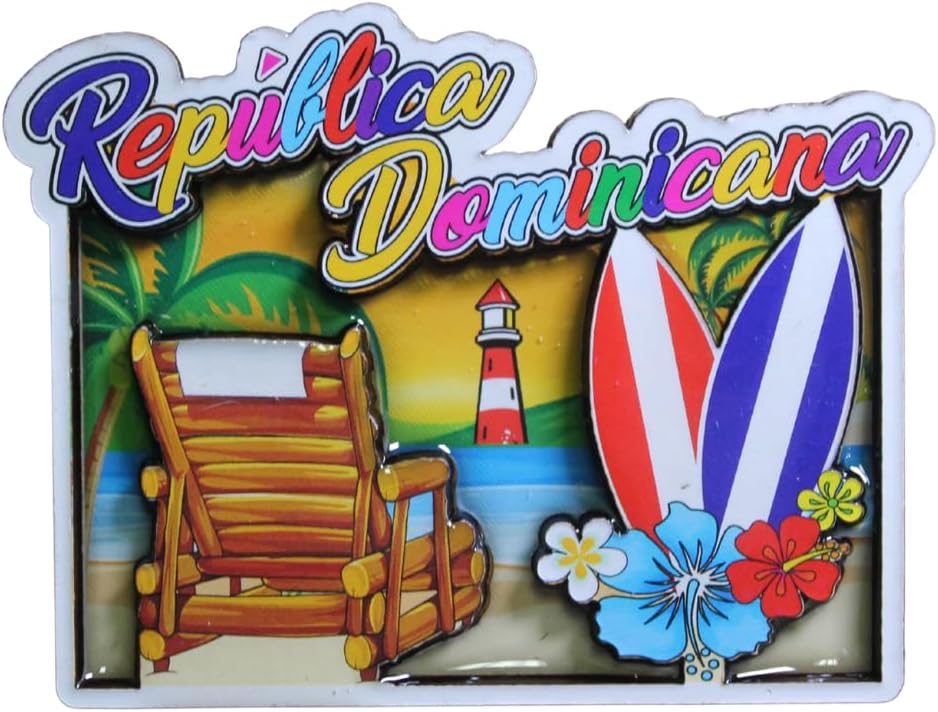 Dominican Resin Fridge Magnet | Amazon