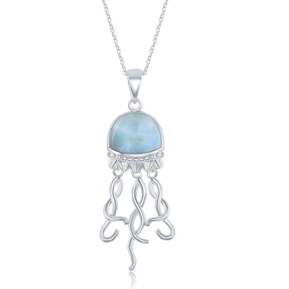 Collana con Palma di Larimar in Argento 925 | Amazon