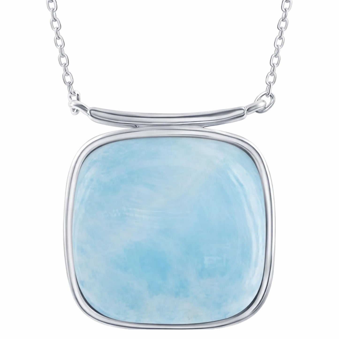 Larimar Pendant Necklace 925 Silver | Amazon