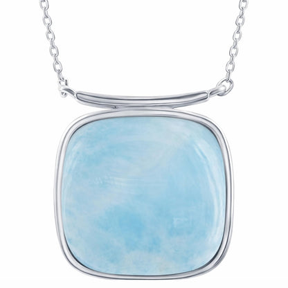 Larimar Pendant Necklace 925 Silver | Amazon