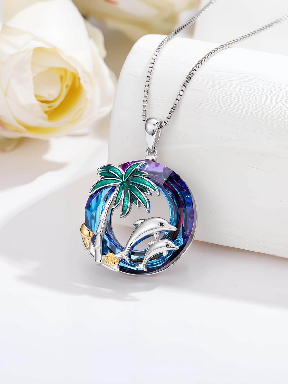 Collana con Tartaruga di Larimar | Amazon