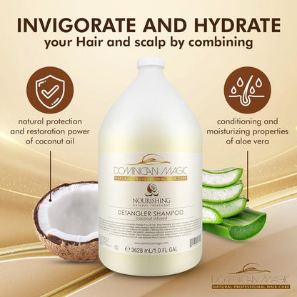 Dominican Magic Coconut Detangler Set | Amazon
