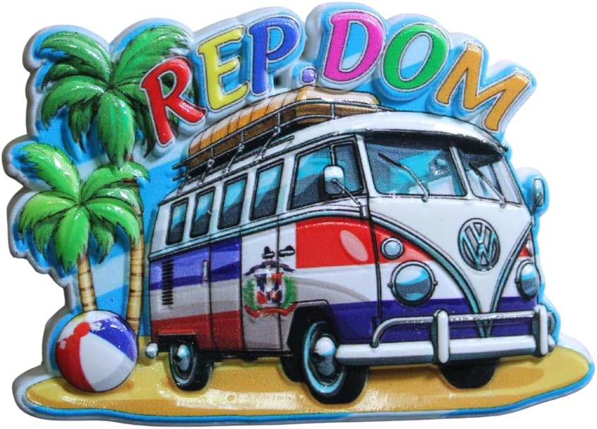 Dominican Resin Fridge Magnet | Amazon