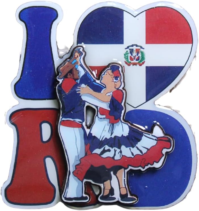 Dominican Resin Fridge Magnet | Amazon