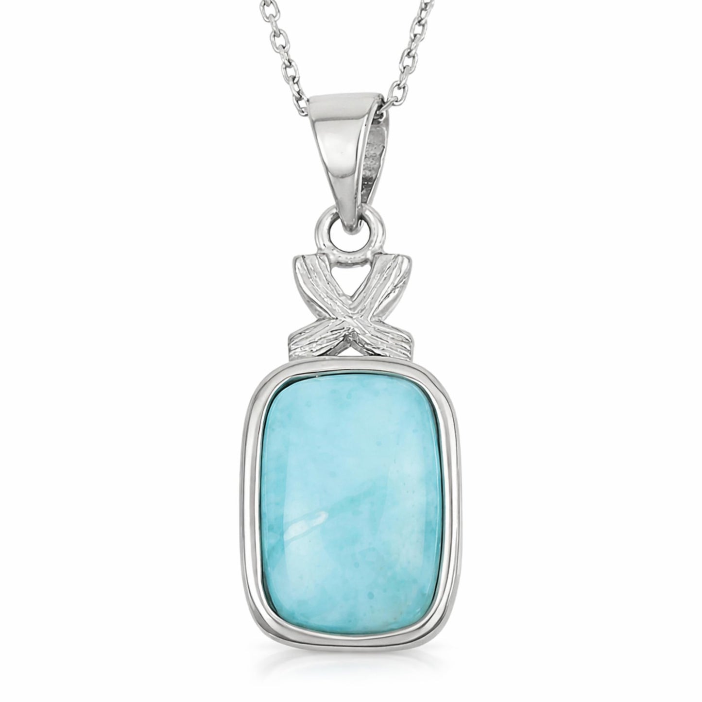 Larimar Pendant Necklace 925 Silver | Amazon