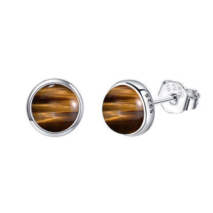 Larimar Stud Earrings 925 Silver | Amazon