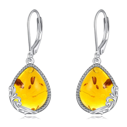Larimar Teardrop Earrings 925 Silver | Amazon