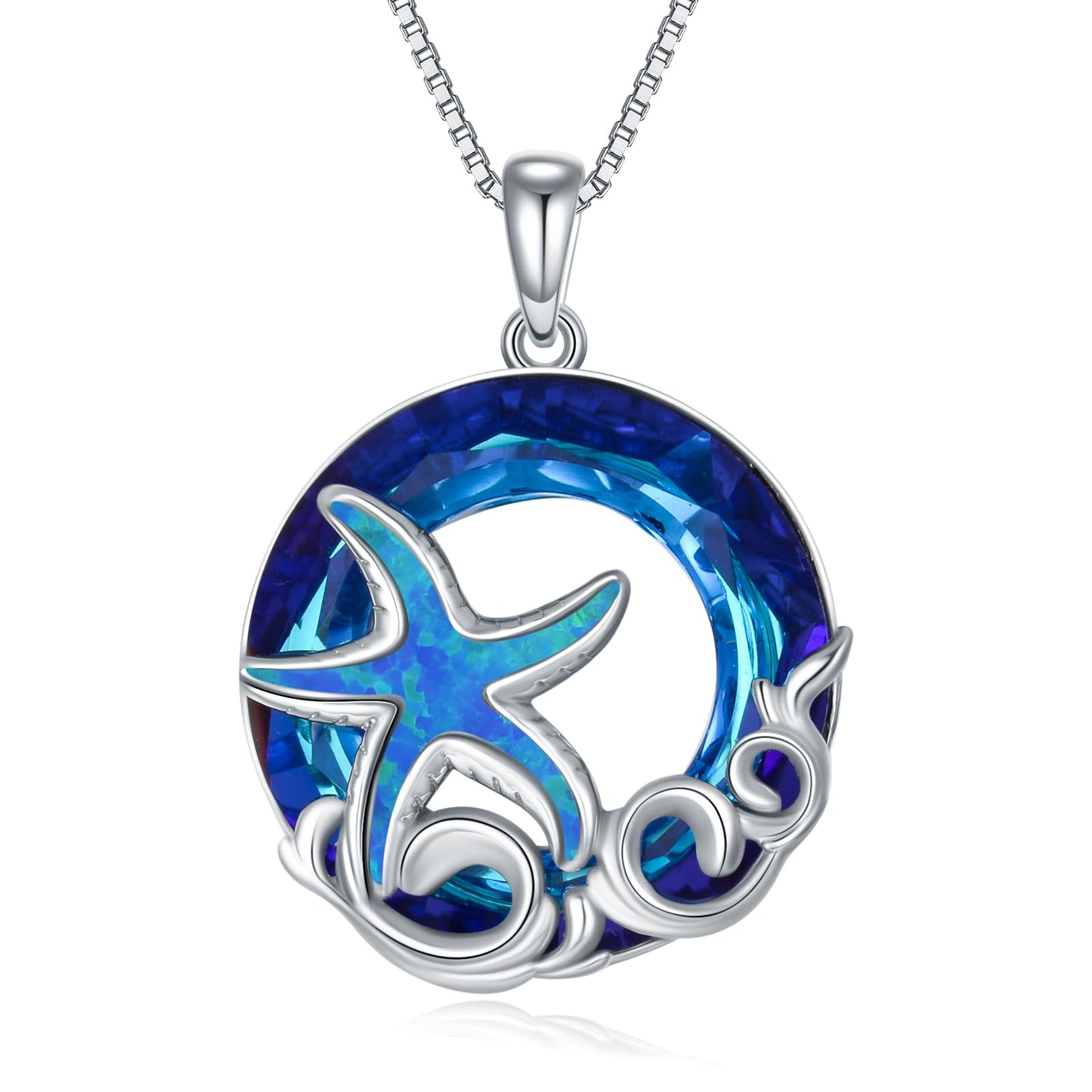 Collana con Tartaruga di Larimar | Amazon