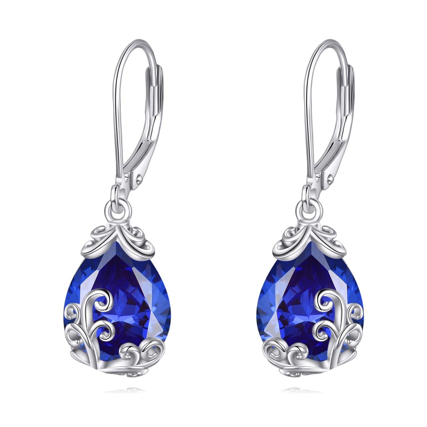 Larimar Teardrop Earrings 925 Silver | Amazon