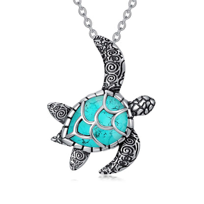 Collana con Tartaruga di Larimar | Amazon