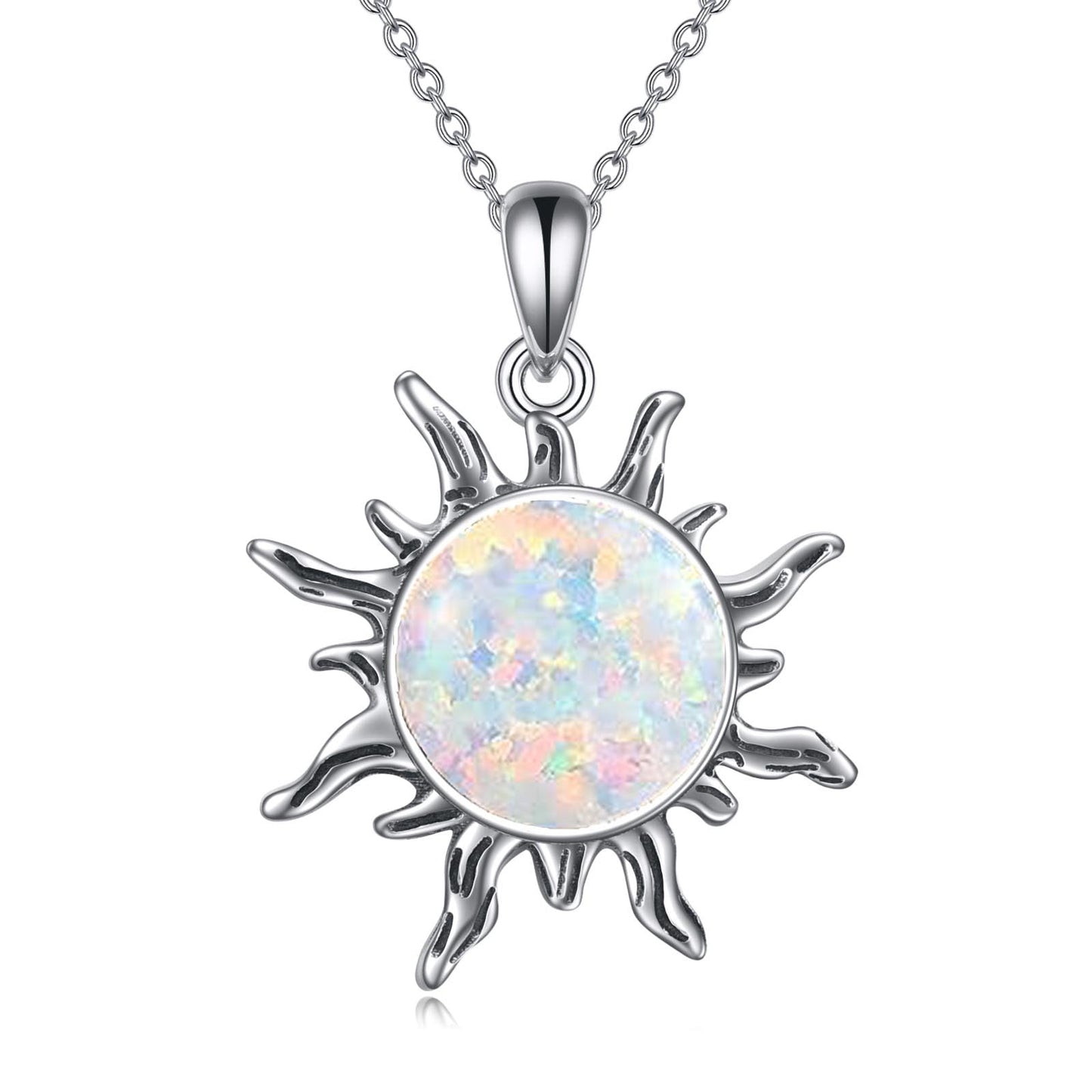 Collana con Sole Larimar | Amazon