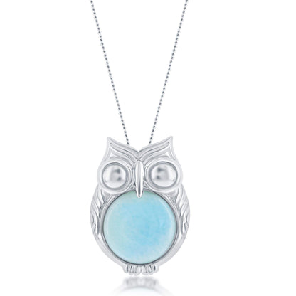 Collana con Palma di Larimar in Argento 925 | Amazon