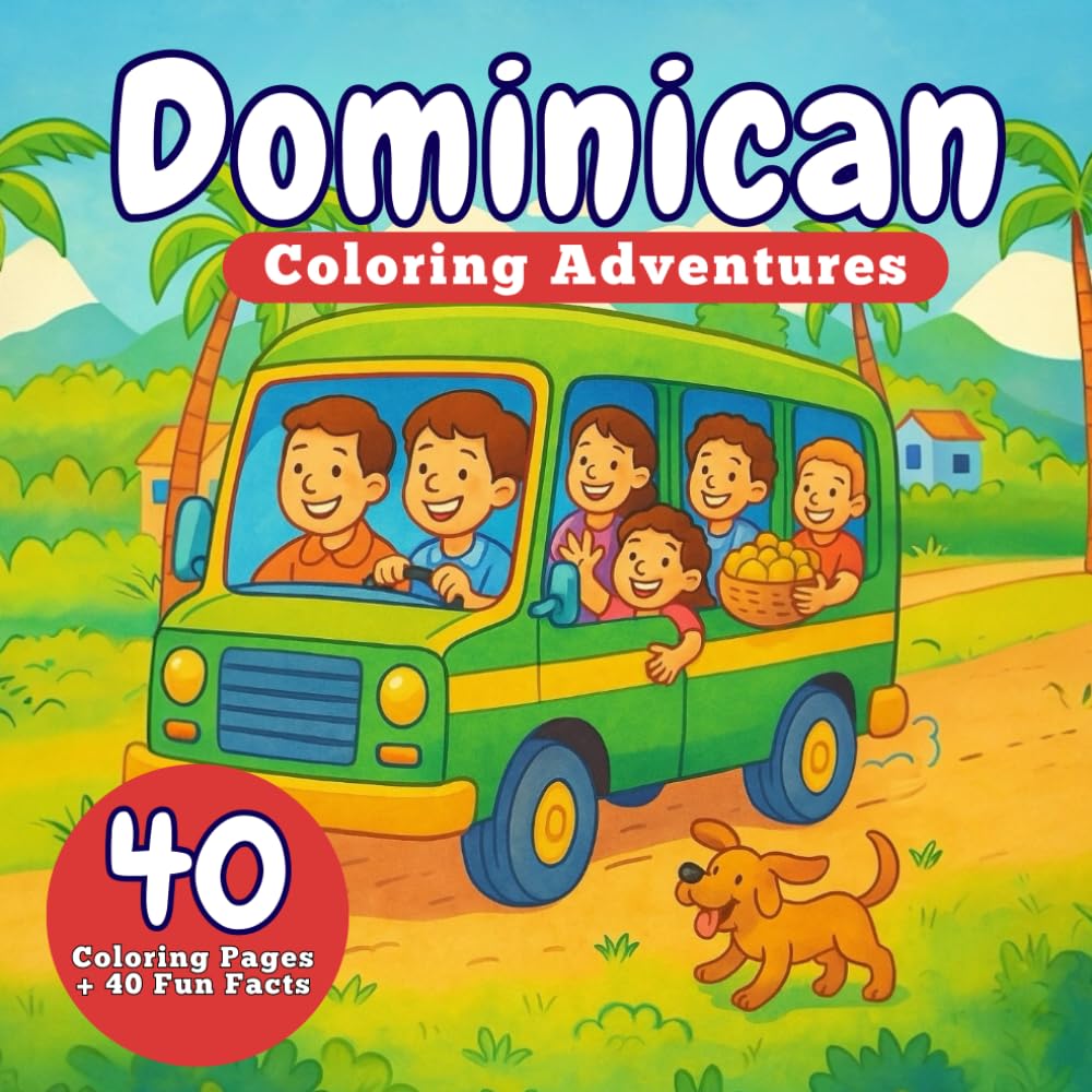 Dominican Coloring Adventures