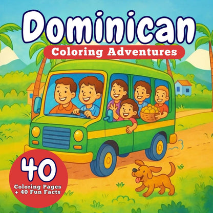 Dominican Coloring Adventures