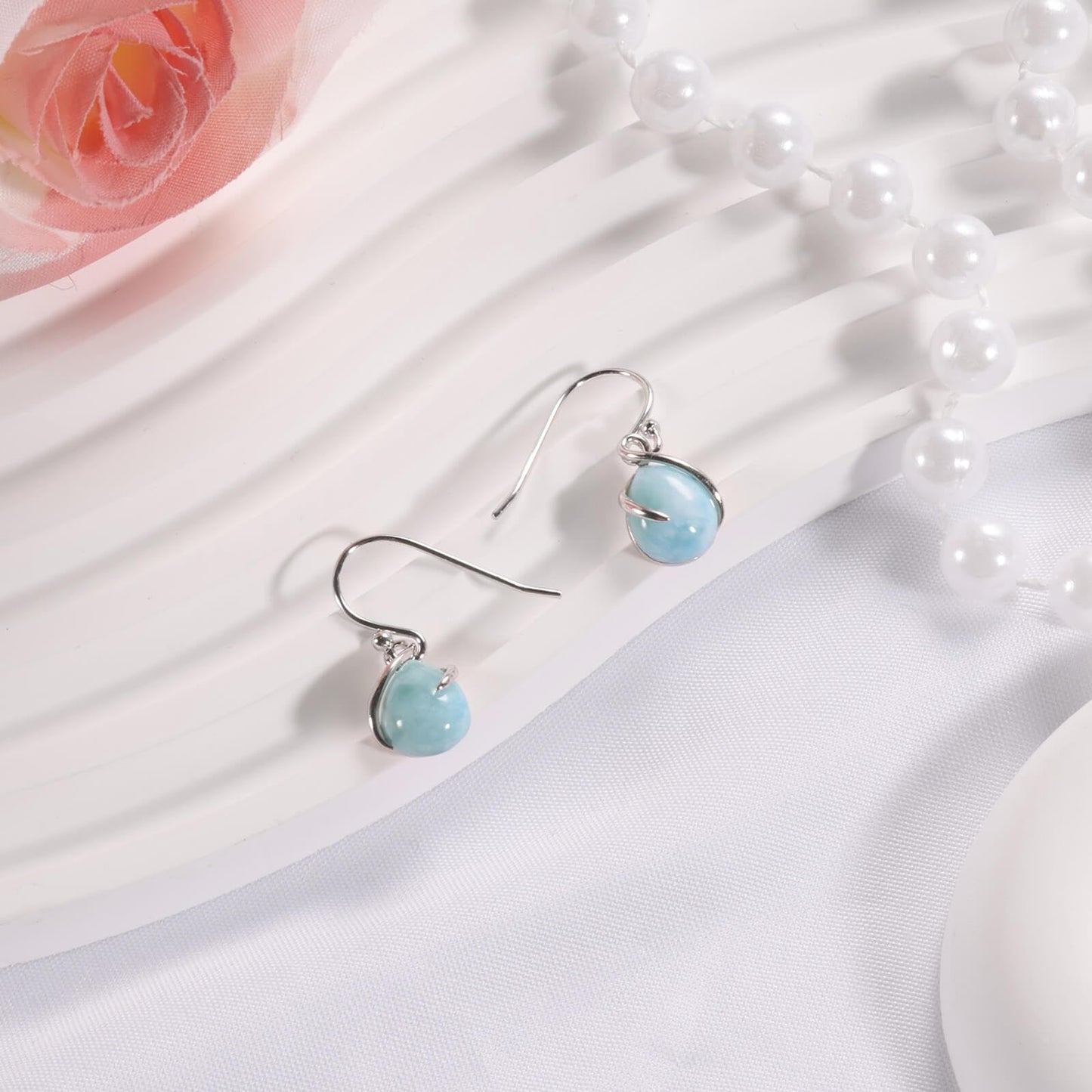 Larimar Dangle Earrings | Amazon