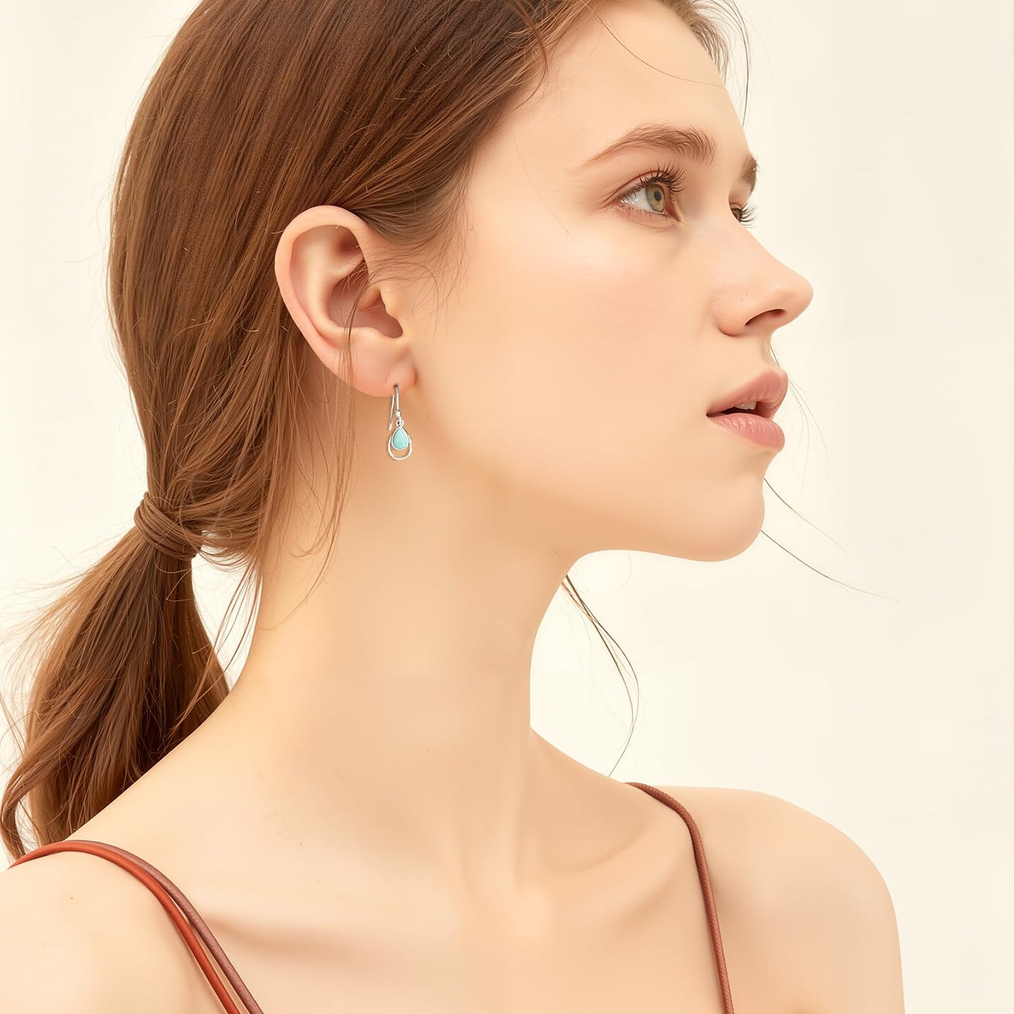 Larimar Dangle Earrings 925 Silver | Amazon