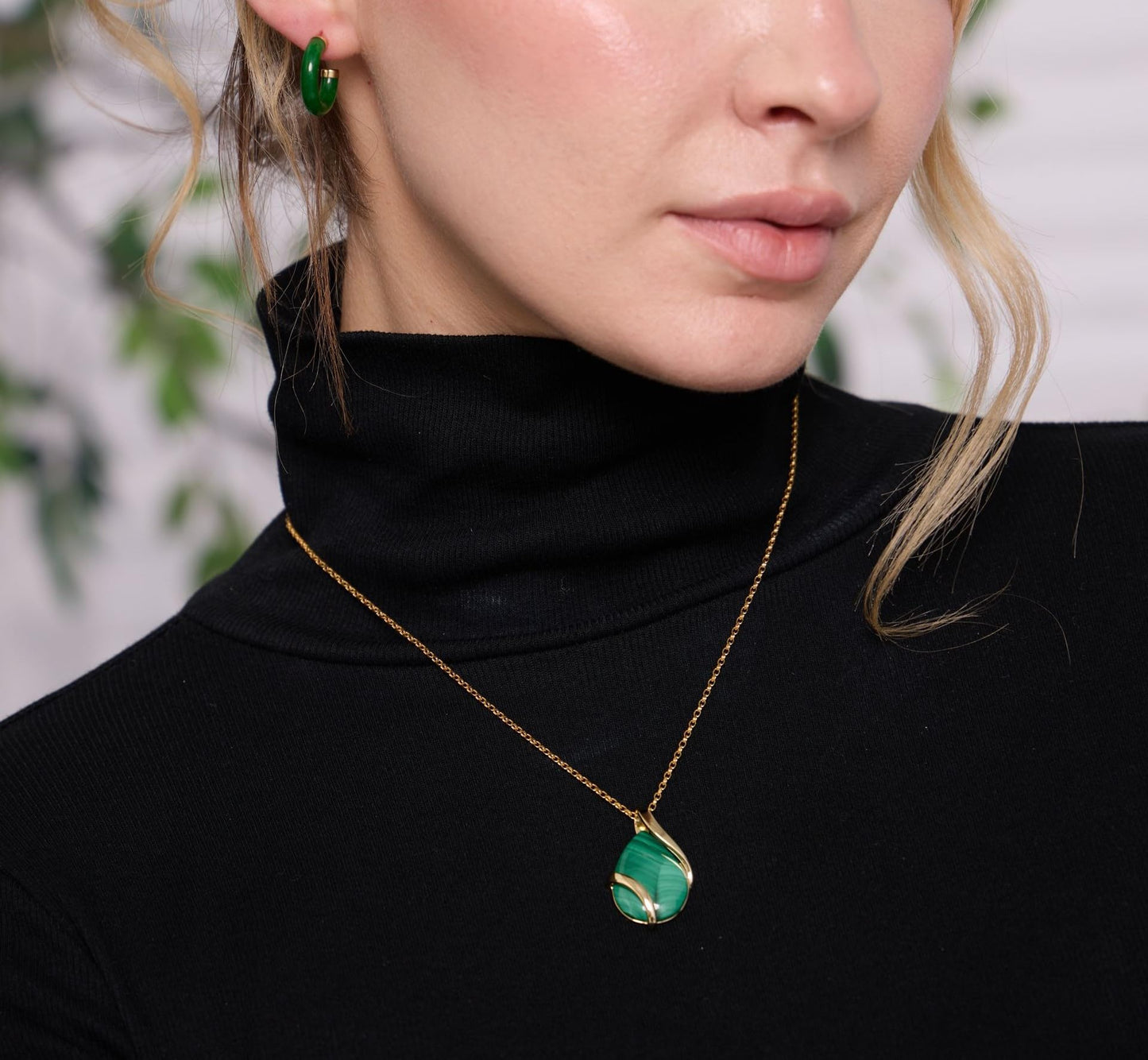 Collana a Goccia Larimar | Amazon