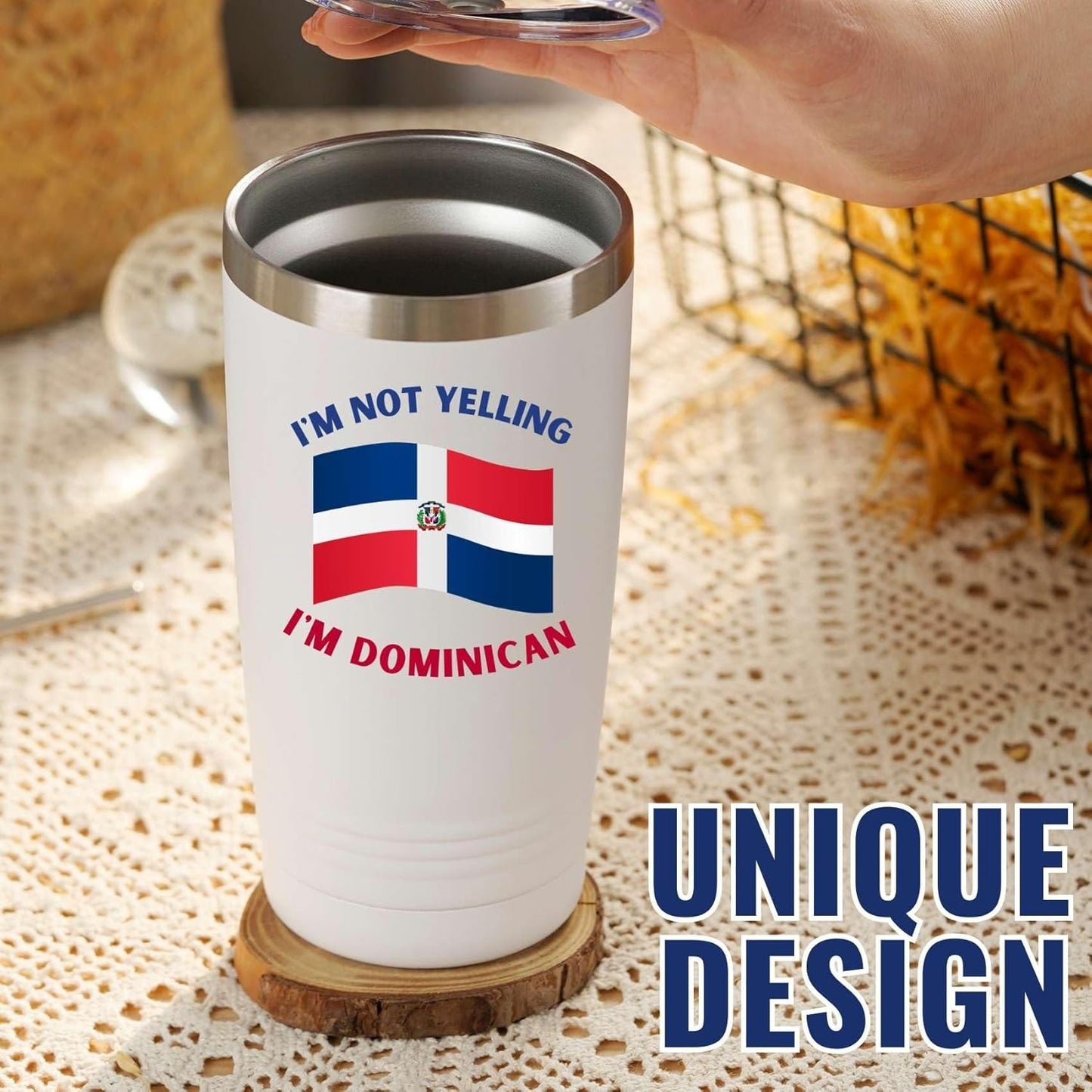 Tazza da Viaggio Domenicana 20oz | Amazon